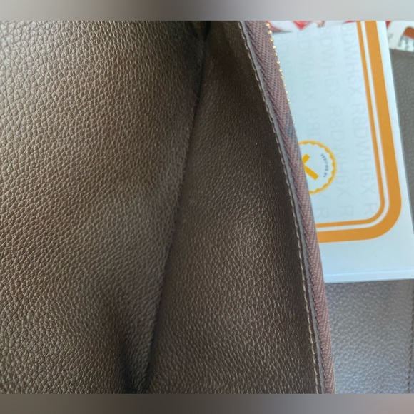 Louis Vuitton Dark Brown Embossed Wallet - Picture 7 of 14